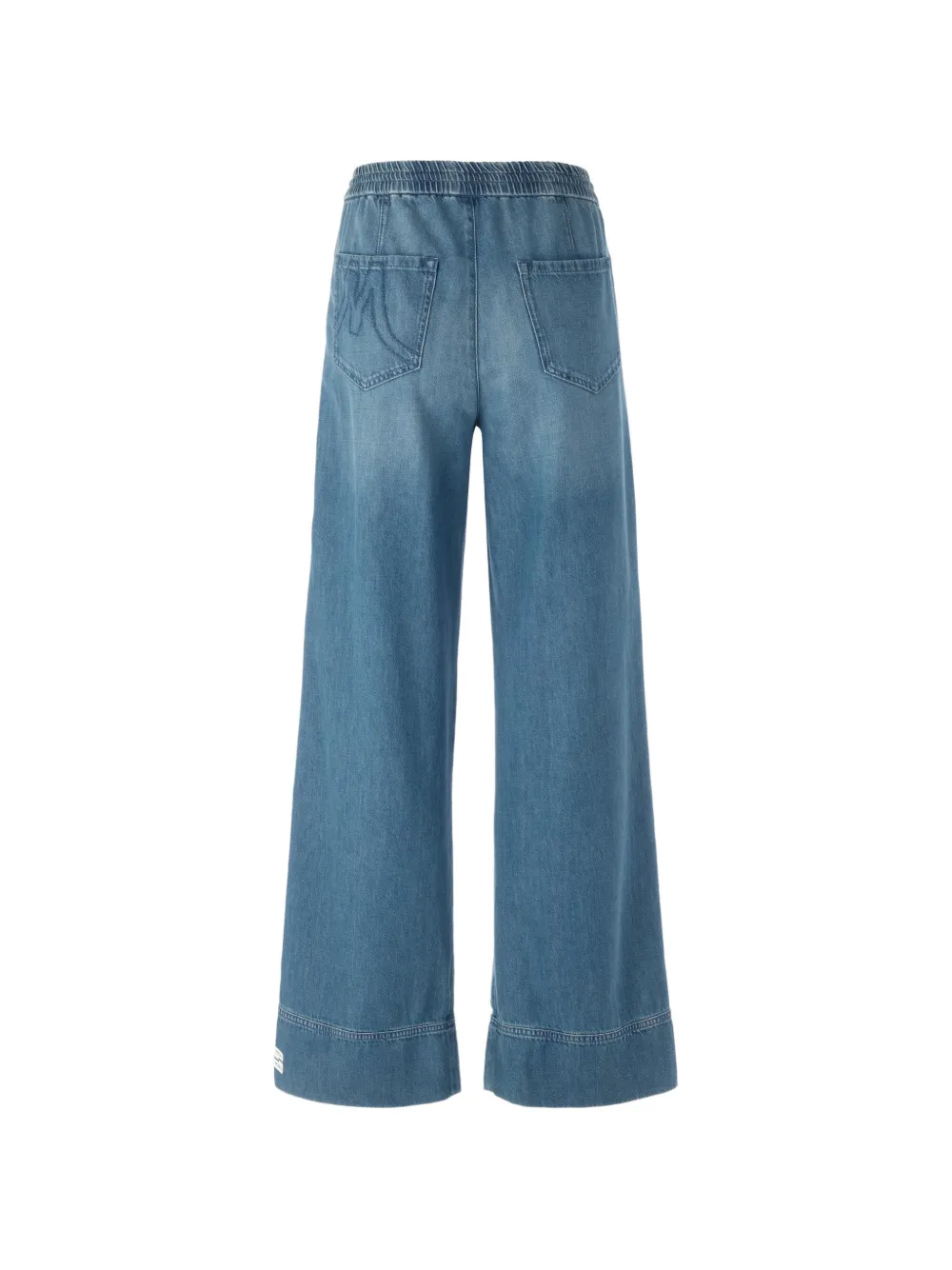  Marccain Drawstring Wide-leg Jeans - Blue 