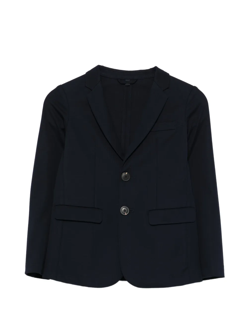 Emporio Armani Kids single-breasted blazer - Blu