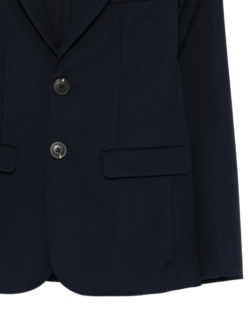 Emporio Armani Kids Blazer met enkele rij knopen Blauw