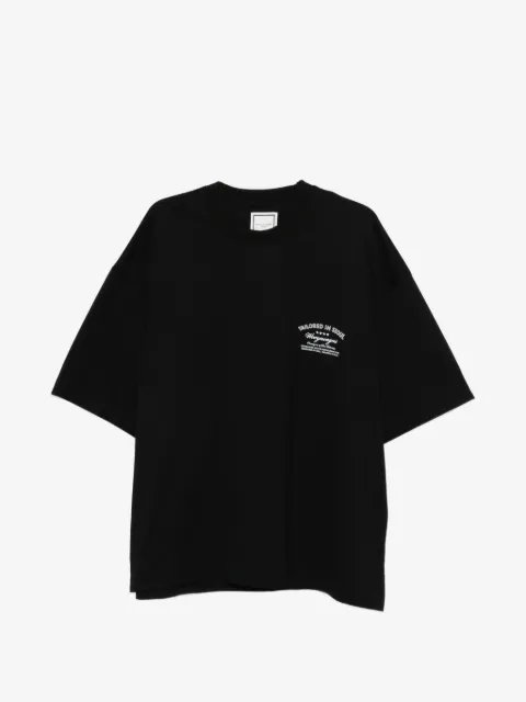 Wooyoungmi playera con motivo gráfico