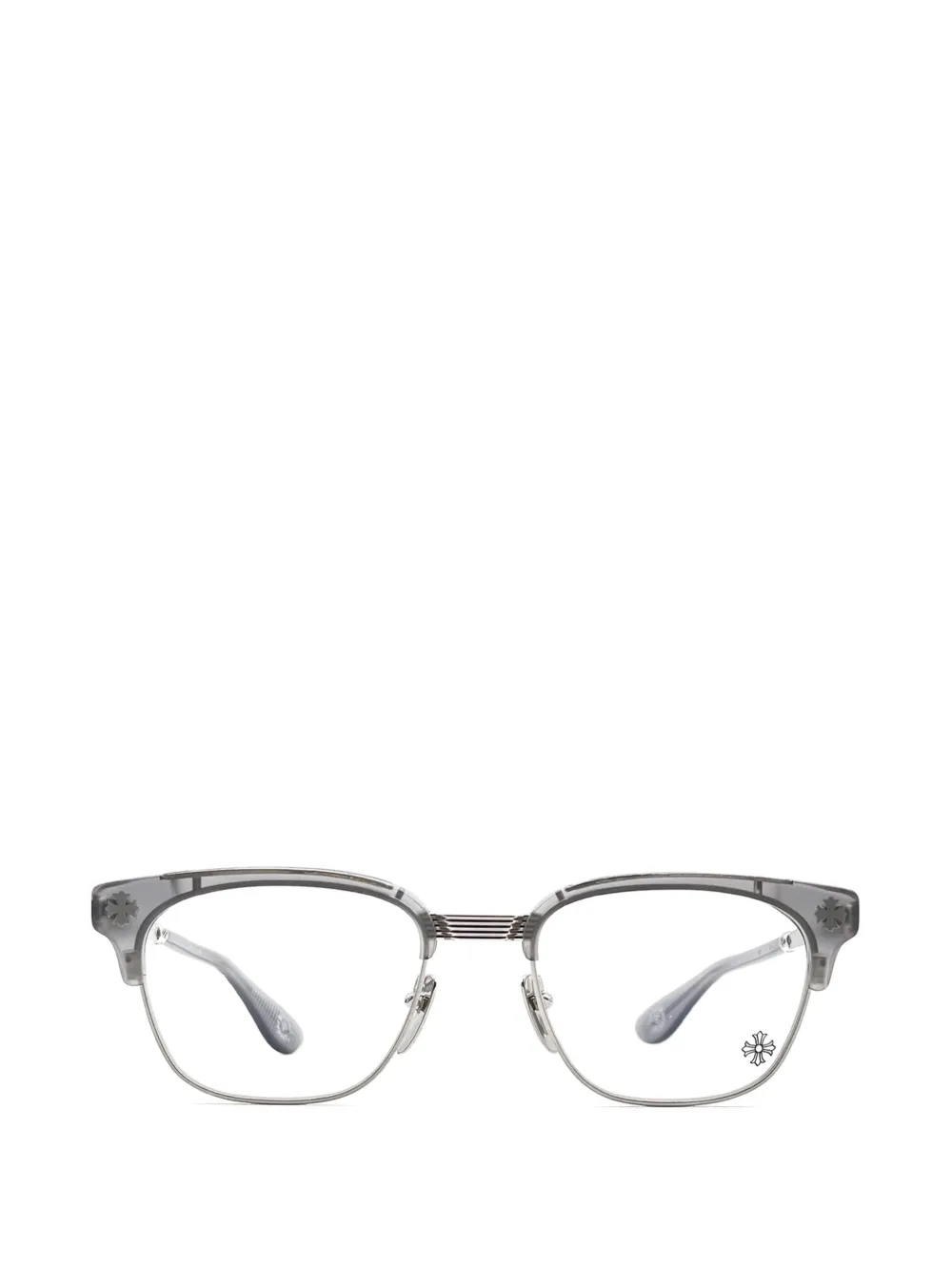 Chrome Hearts Bonennoisseur square-frame glasses - Grigio