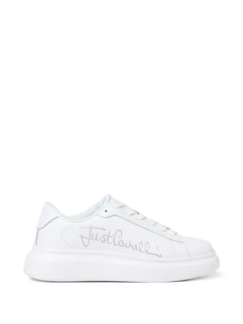 Just Cavalli logo-lettering sneakers