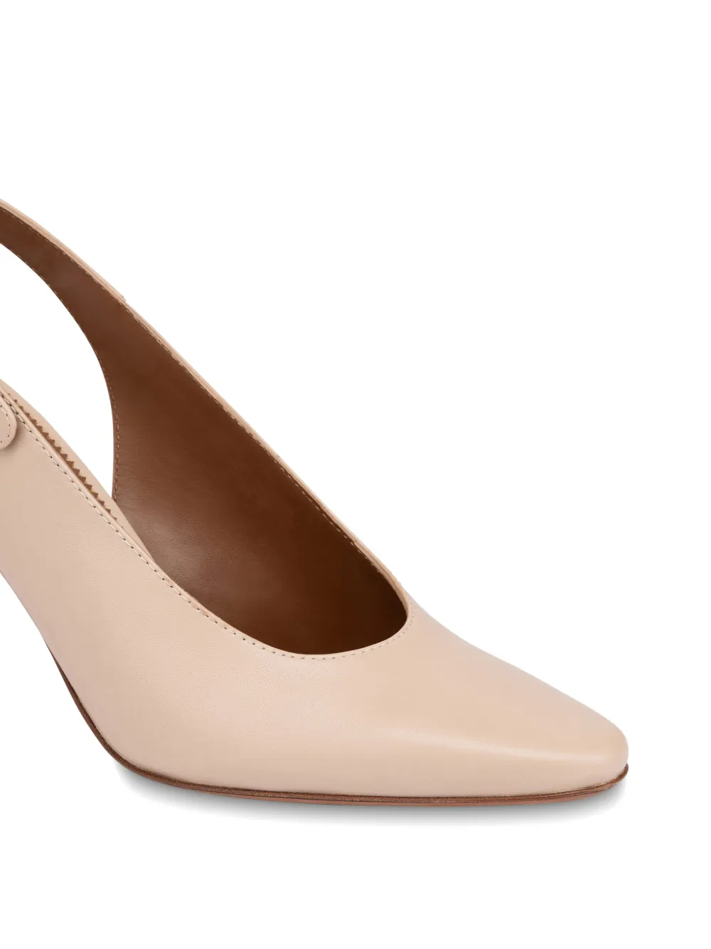 Pollini Muse slingback pumps Beige
