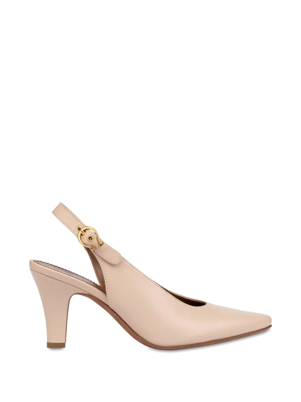 Pollini Muse  Slingback Pumps In Multi