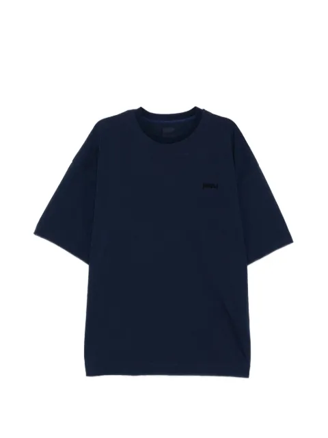Juun.J logo-embroidered T-shirt