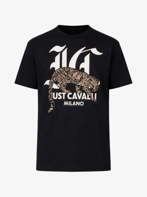 Just Cavalli graphic-print T-shirt
