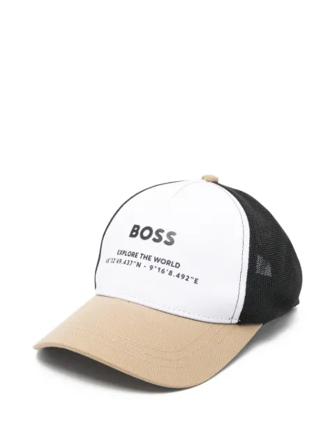 BOSS Kidswear Cappello da baseball con inserti
