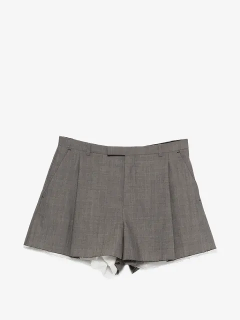 Nackiyé short Split à design plissé