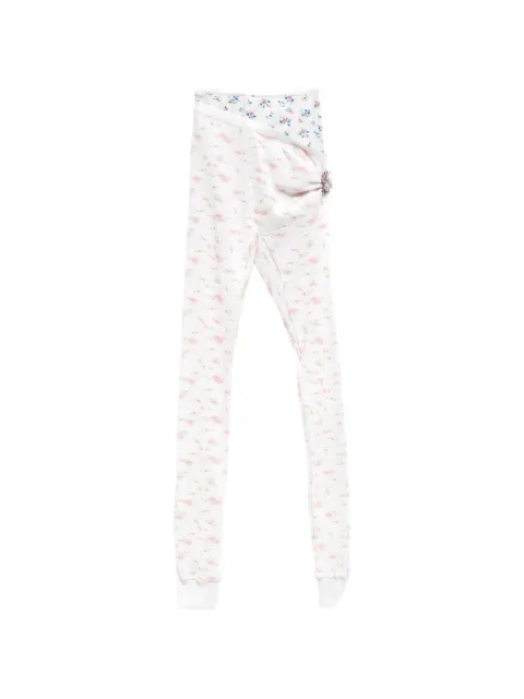 August Barron leggins Pulled Down con estampado floral