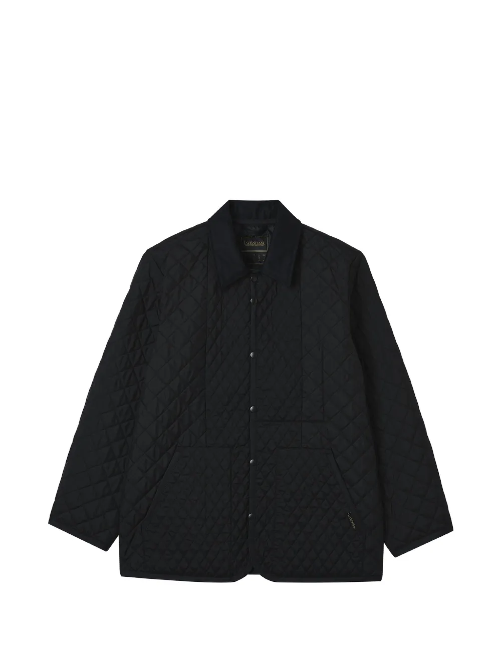 Lavenham diamond-quilted bomber jacket - Schwarz