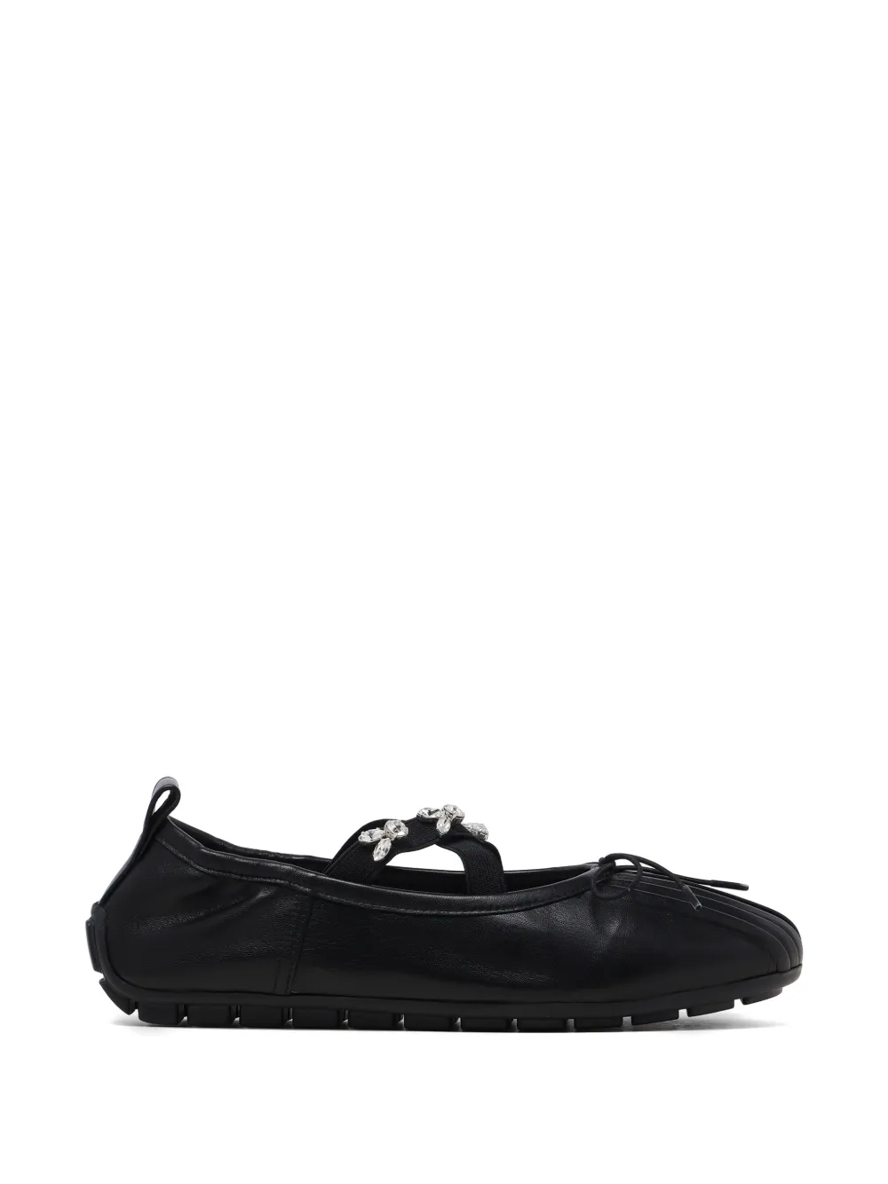 Simone Rocha embellished ballet flats - Nero