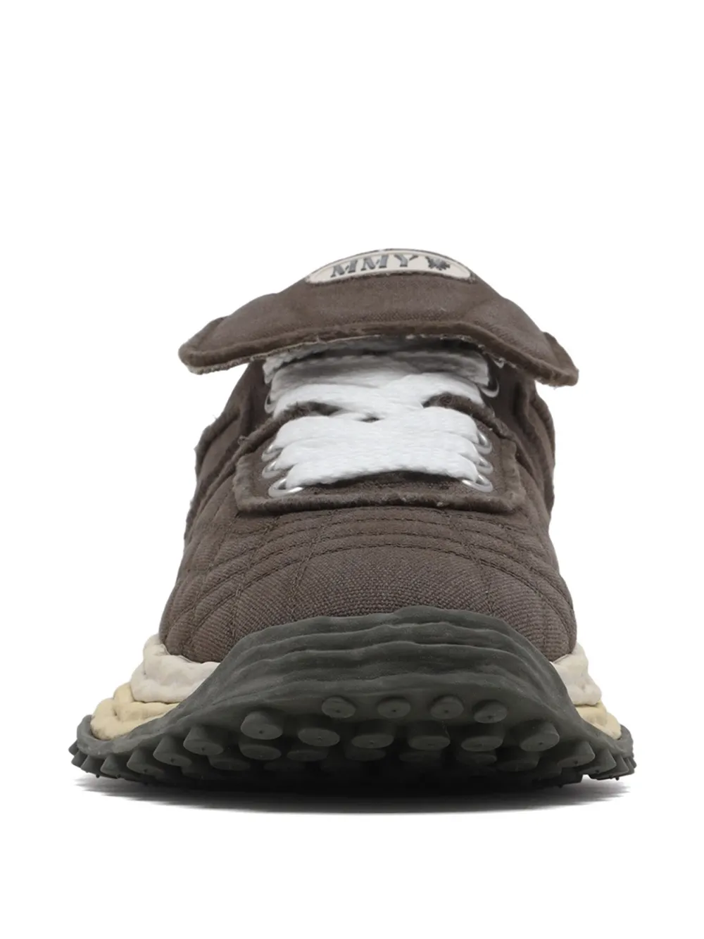 Maison MIHARA YASUHIRO Scott OG Sole gewatteerde sneakers Bruin