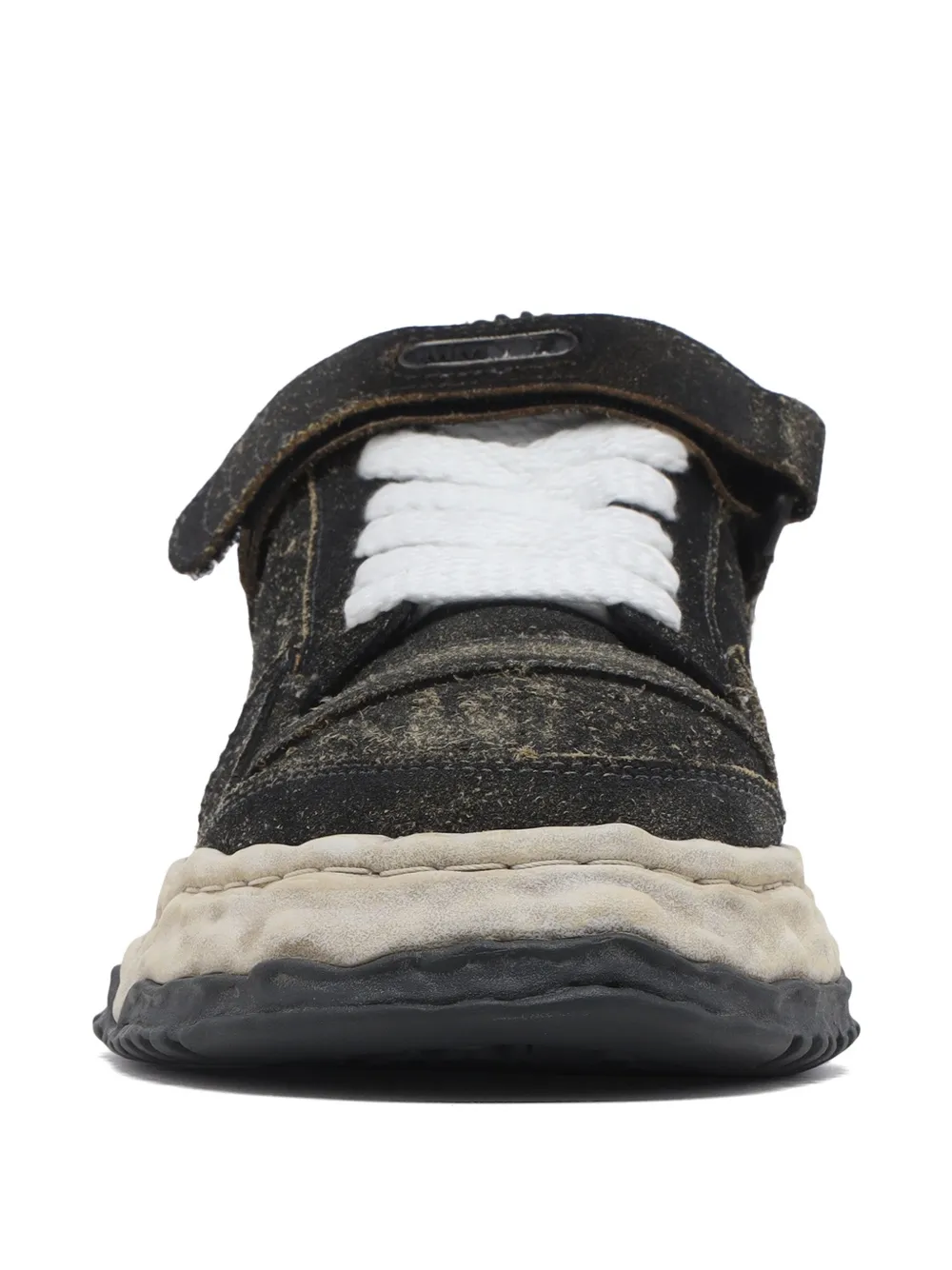Maison MIHARA YASUHIRO Keith OG Sole leren sneakers Zwart