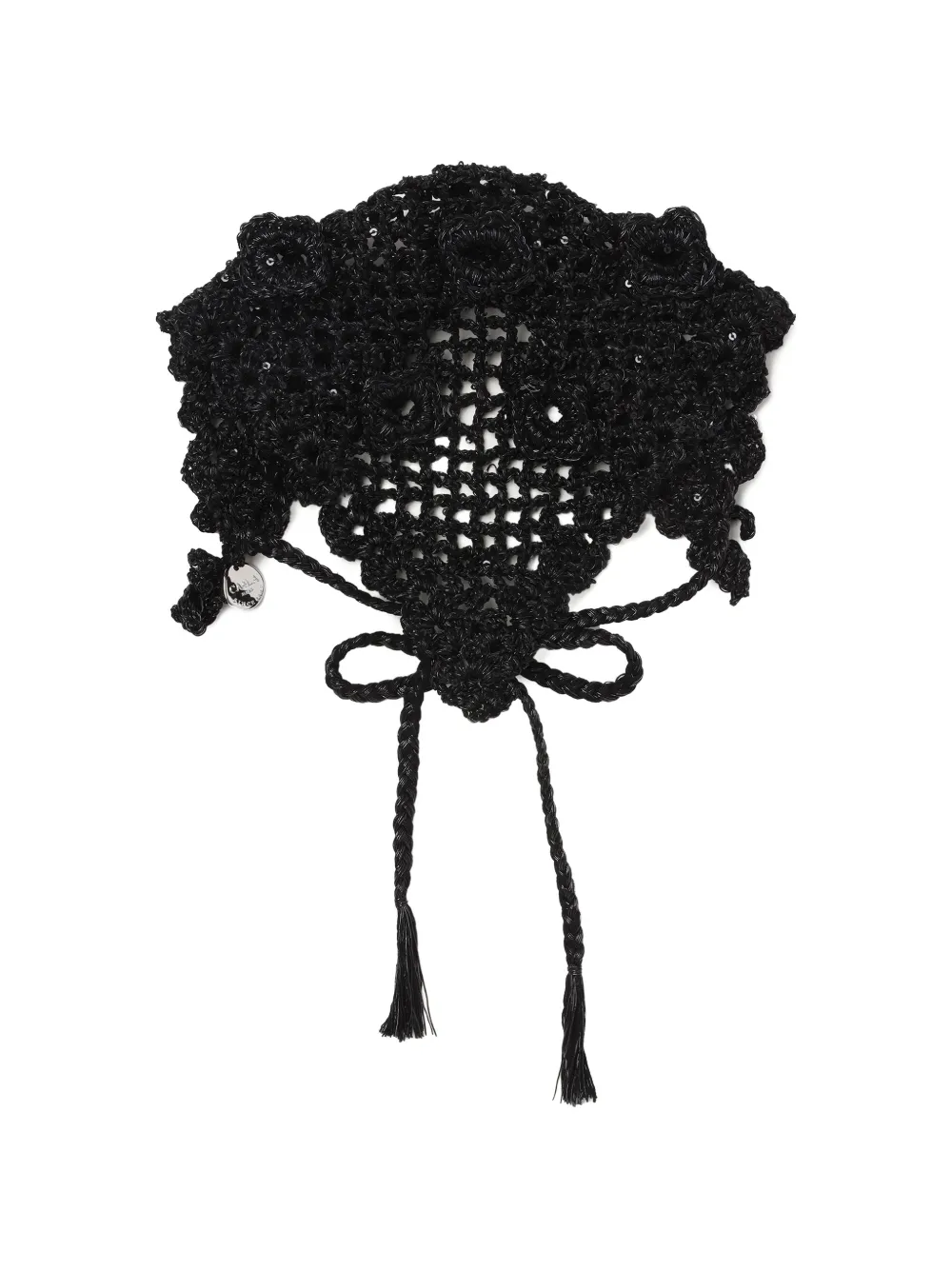  Ca4la Crocheted Hat - Black 