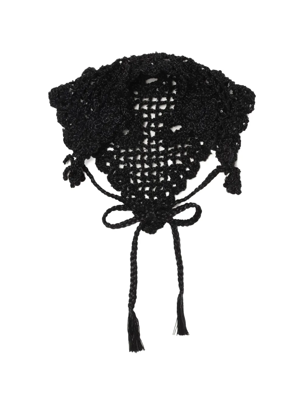 Ca4la crocheted hat - Nero