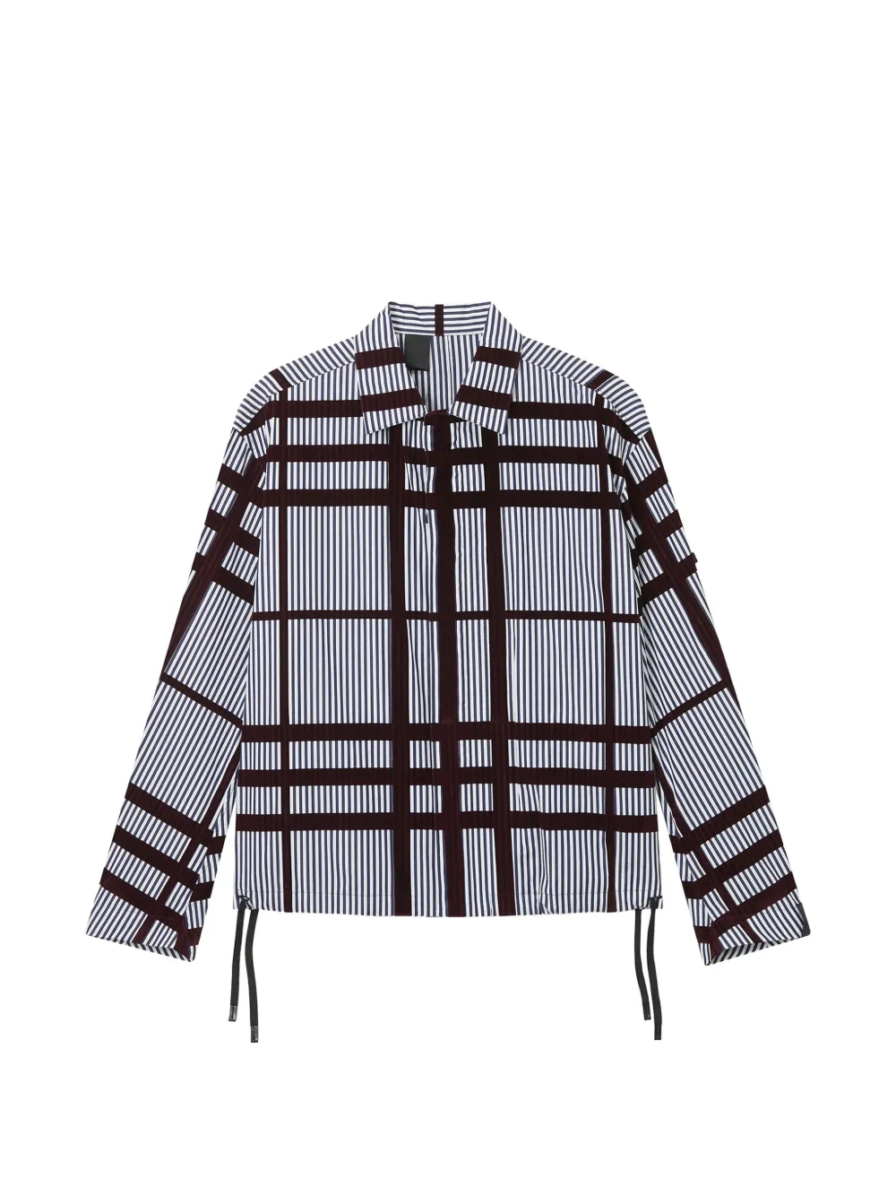 N.HOOLYWOOD Camicia a quadri - Bianco