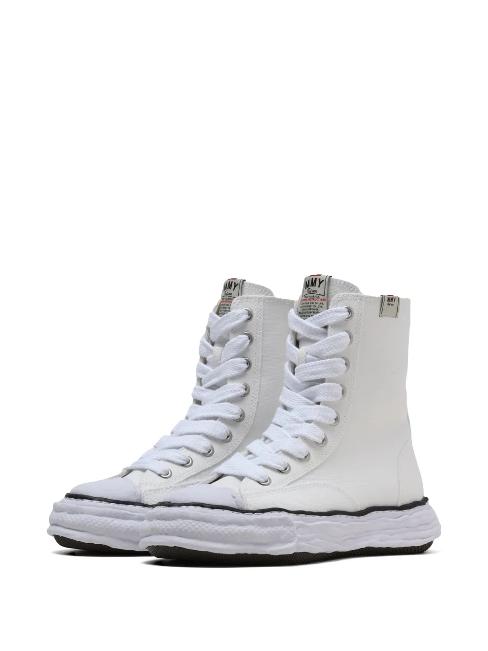 Maison MIHARA YASUHIRO Peterson 23 OG hi-top sneakers Wit