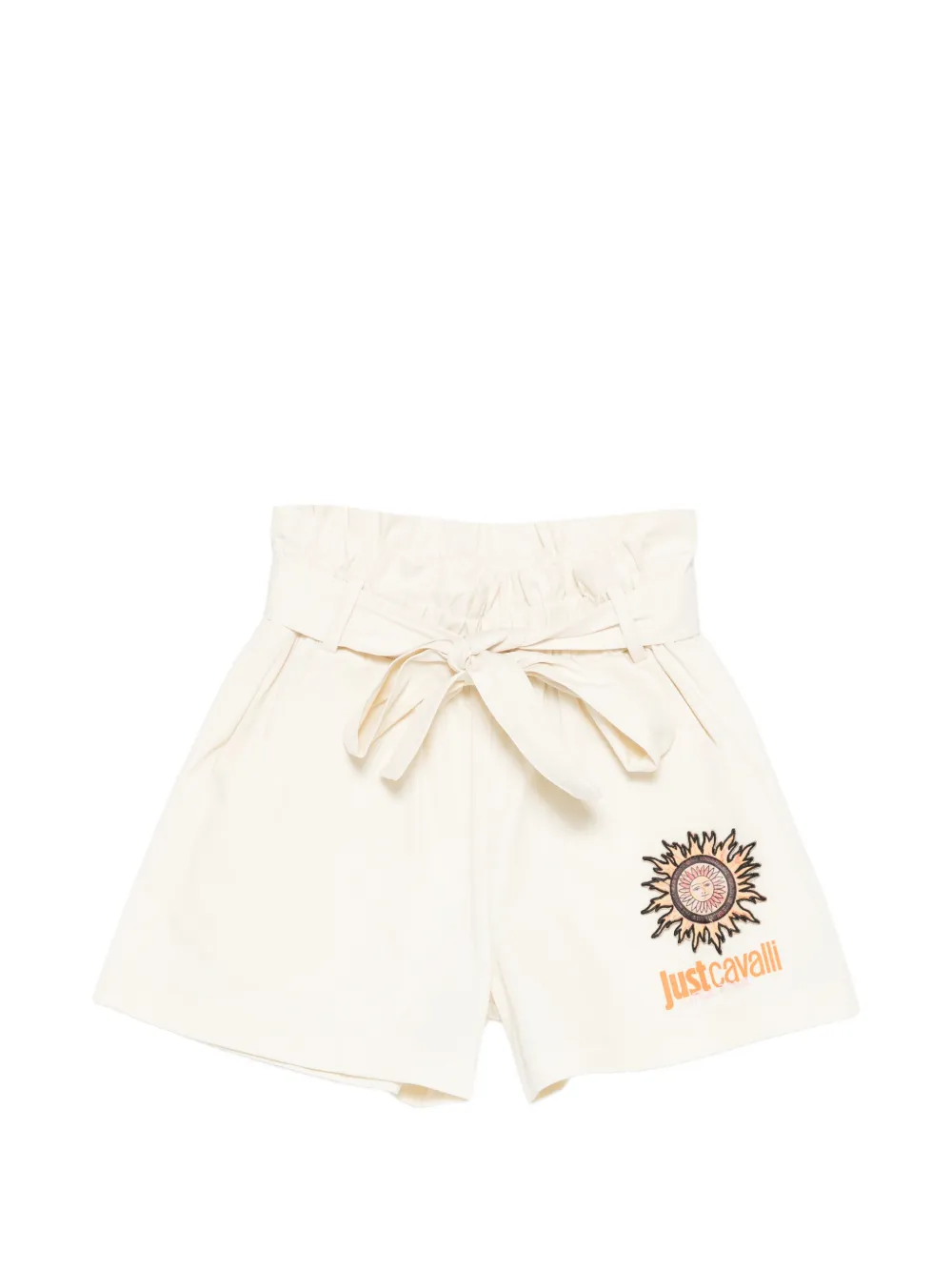Just Cavalli sun-appliqué shorts - Toni neutri