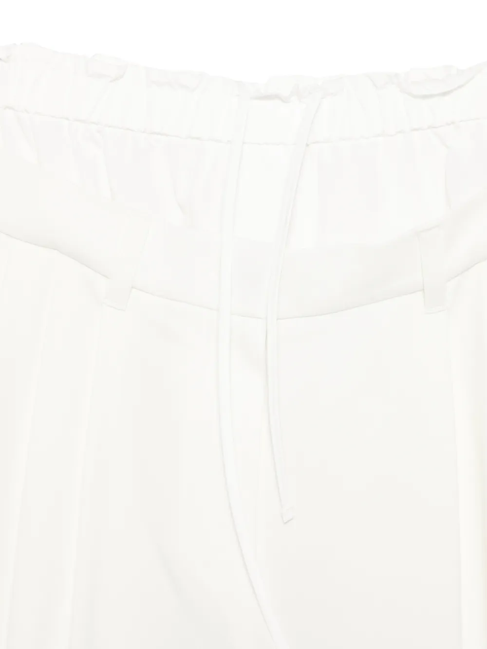  System Belt-loop Drawstring Trousers - Neutrals 