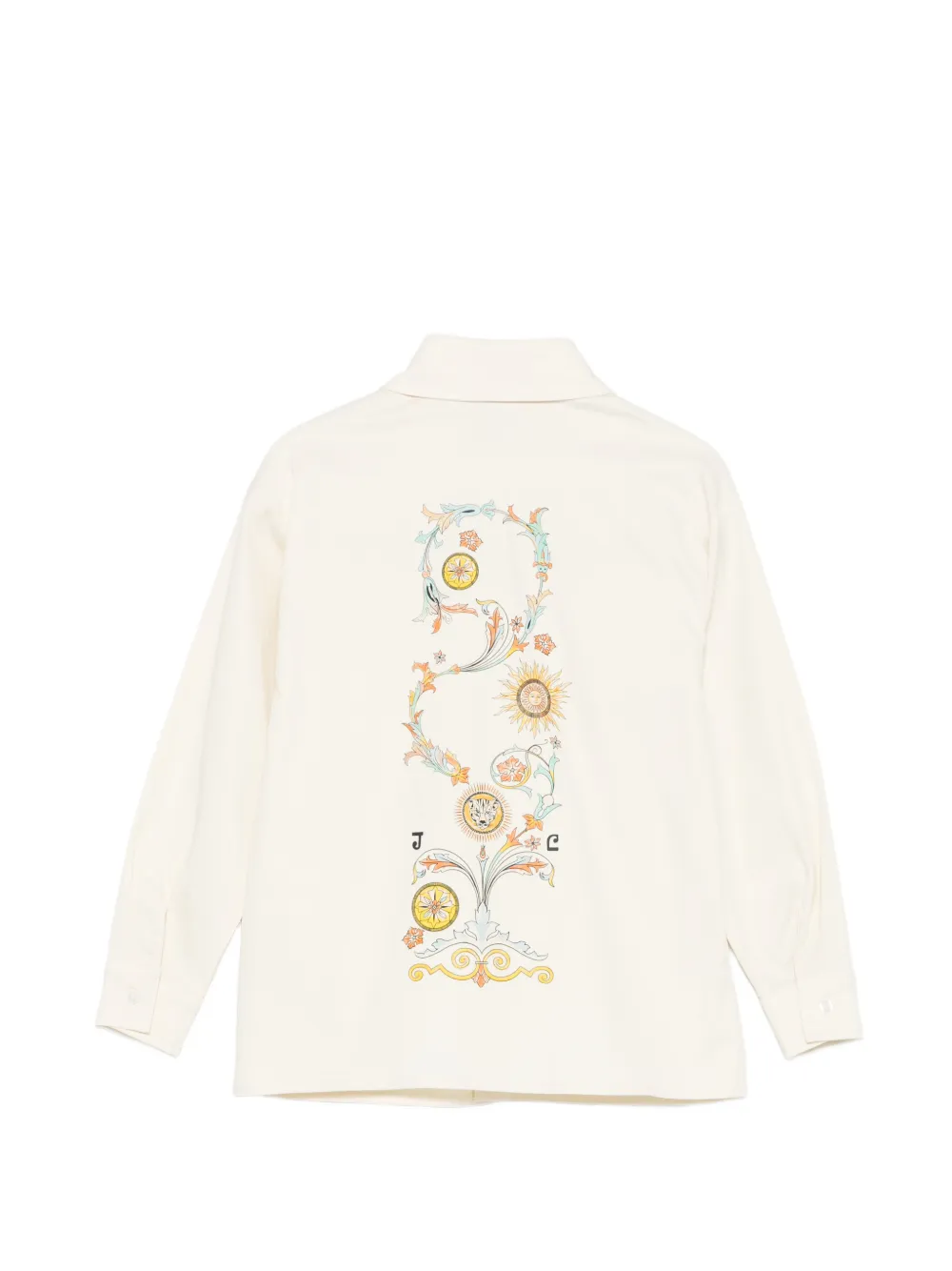 Just Cavalli Shirt met zon-applicatie Beige