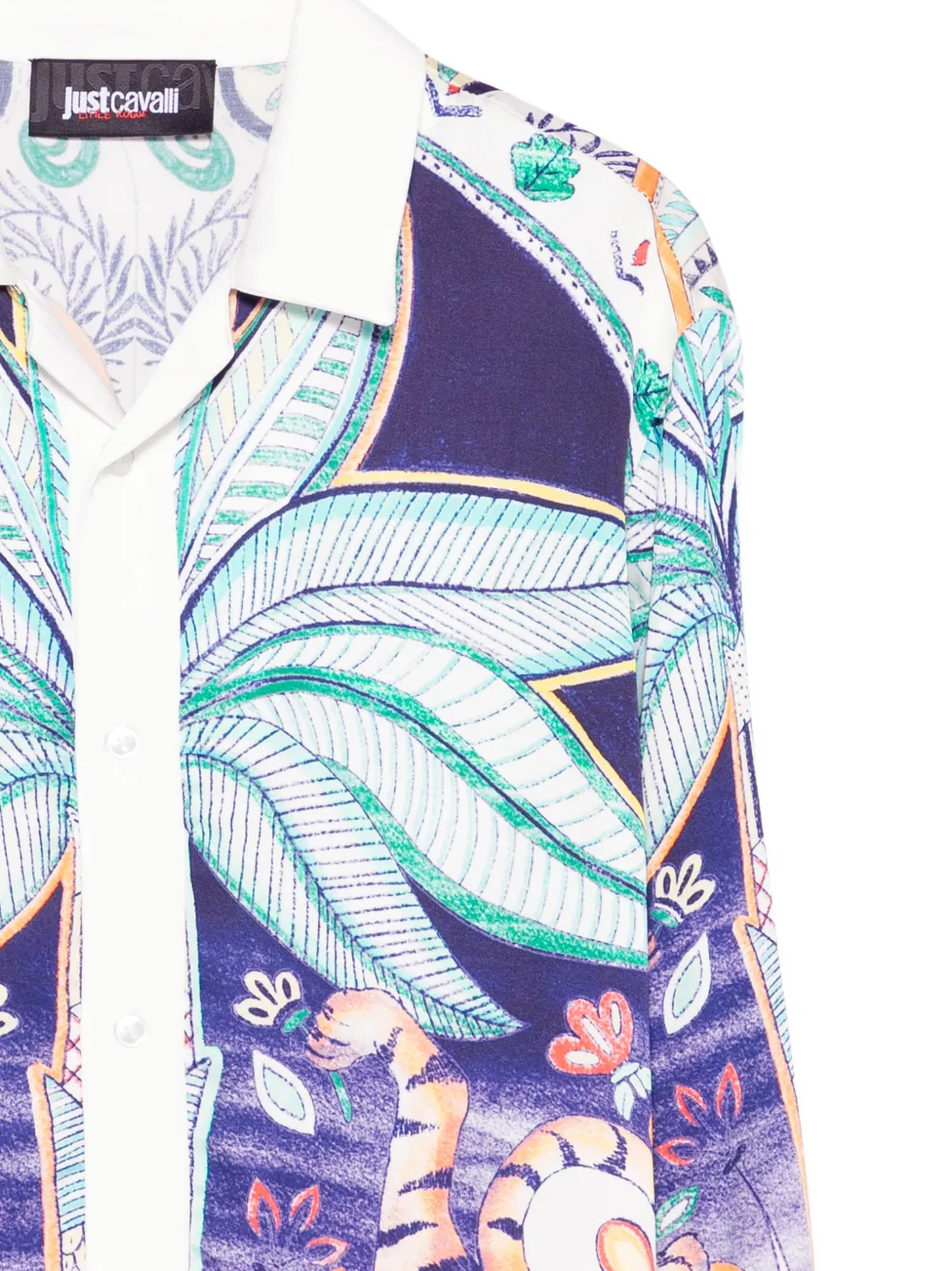  Just Cavalli Printed Shirt - White 