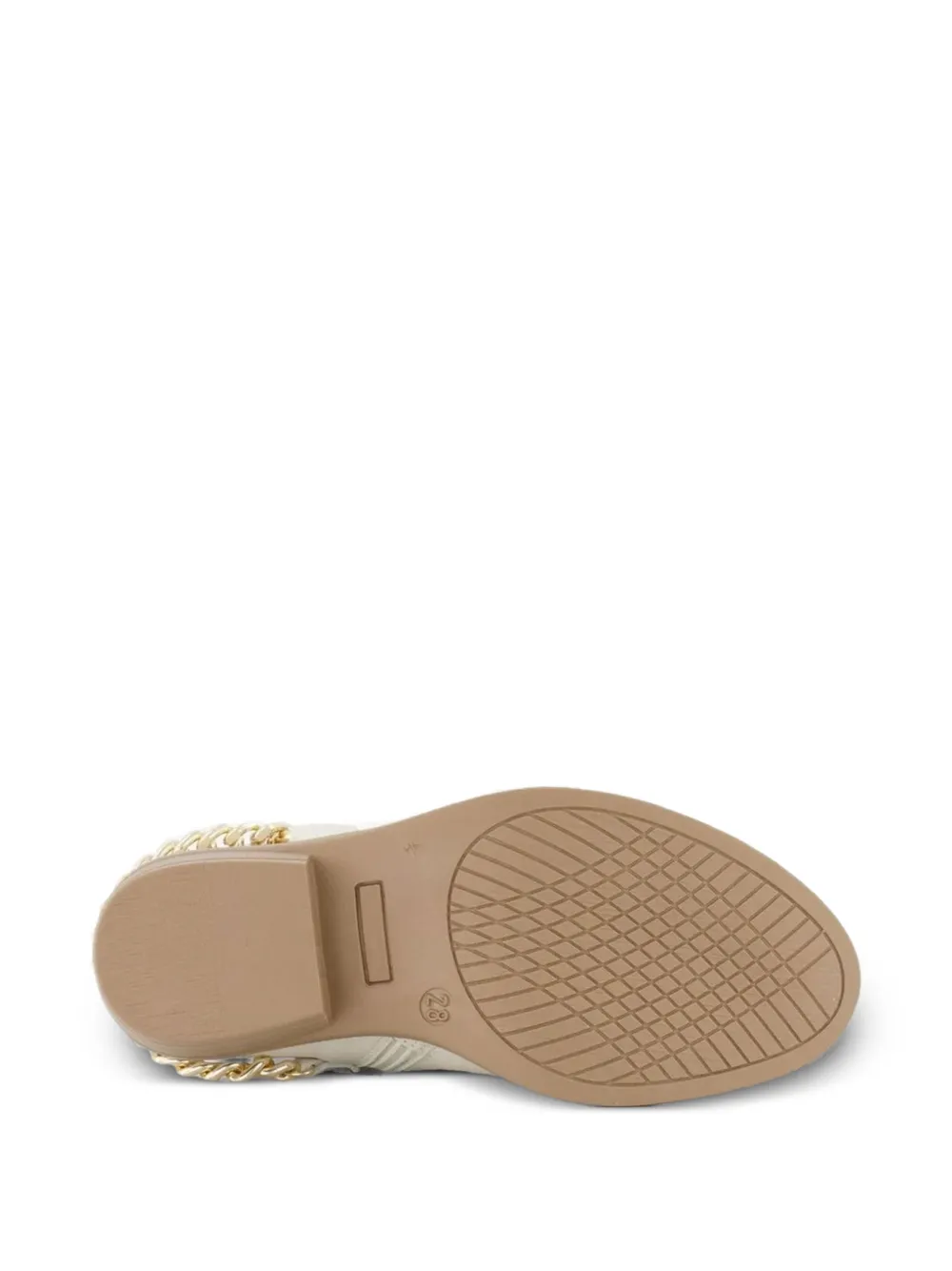 TWINSET Kids Laarzen met kettingbandje Wit