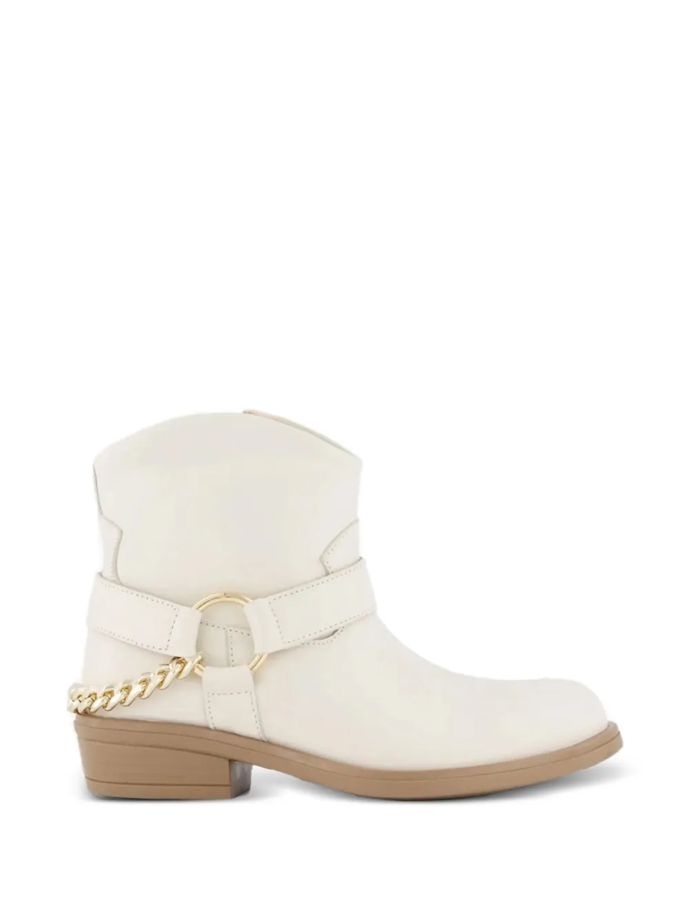 TWINSET Kids Laarzen met kettingbandje Wit