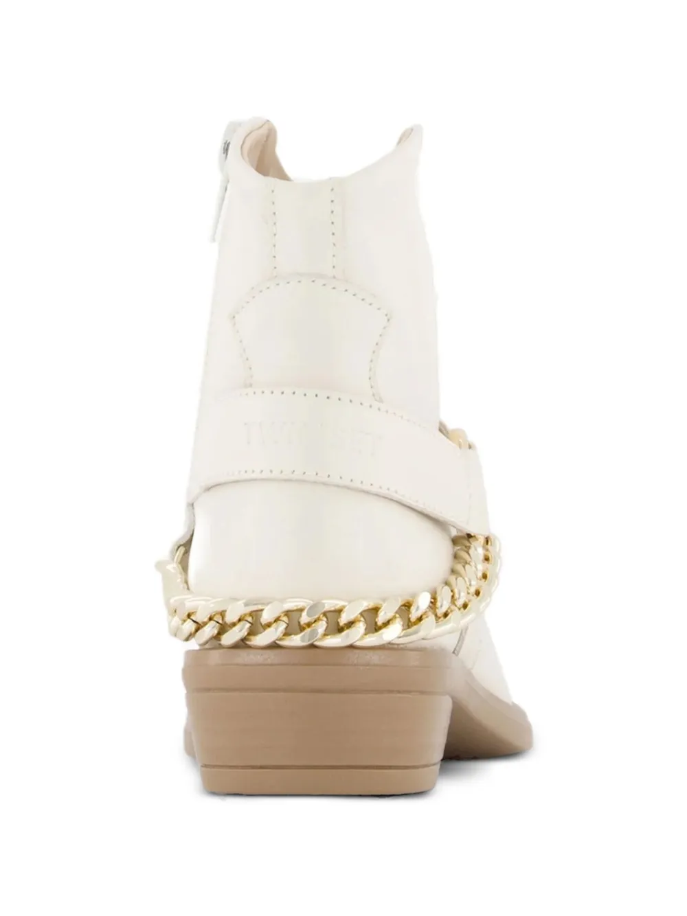 TWINSET Kids Laarzen met kettingbandje Wit