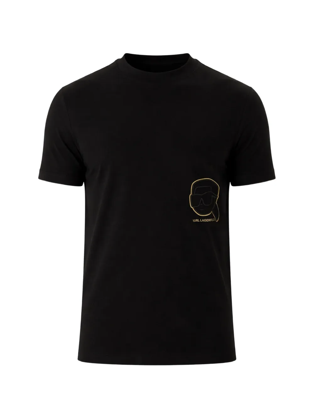 Karl Lagerfeld crewneck graphic T-shirt - Nero