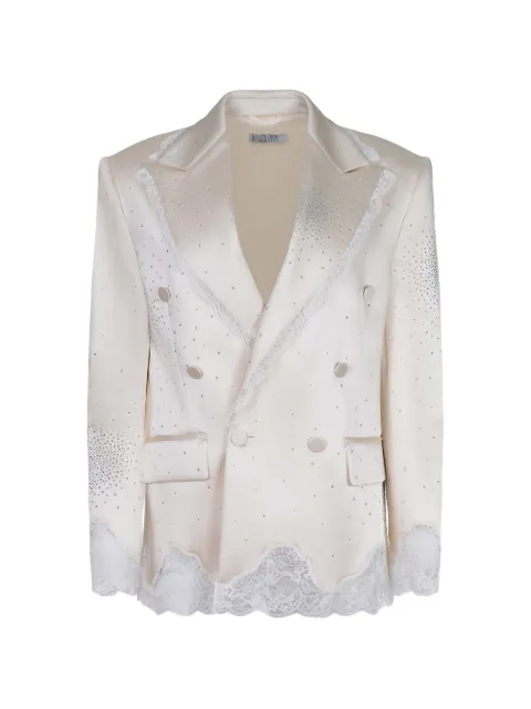 Giuseppe Di Morabito Blazer com cristais e renda