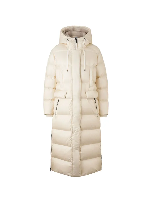 Bogner Jonna Hooded Padded Coat in Neutrals