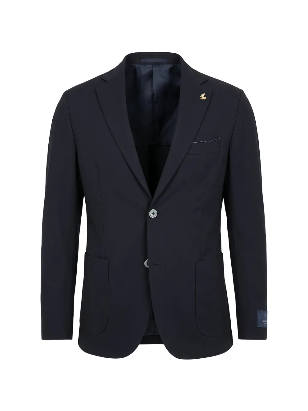 Tombolini notched lapel blazer - Blu