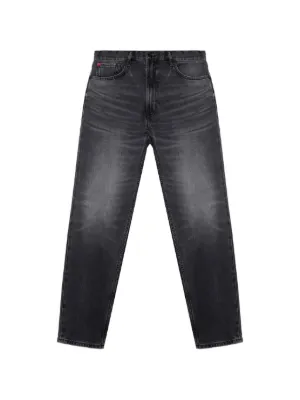 Purple Brand Skinny Jeans P001 Reflective Paint Repair | Negro