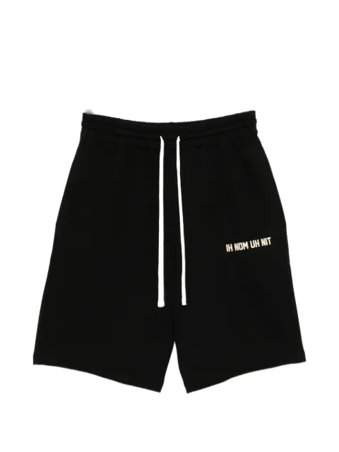Ih Nom Uh Nit logo-print knee-length shorts