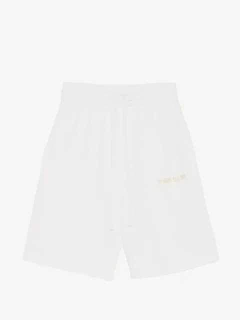 Ih Nom Uh Nit logo-print knee-length shorts