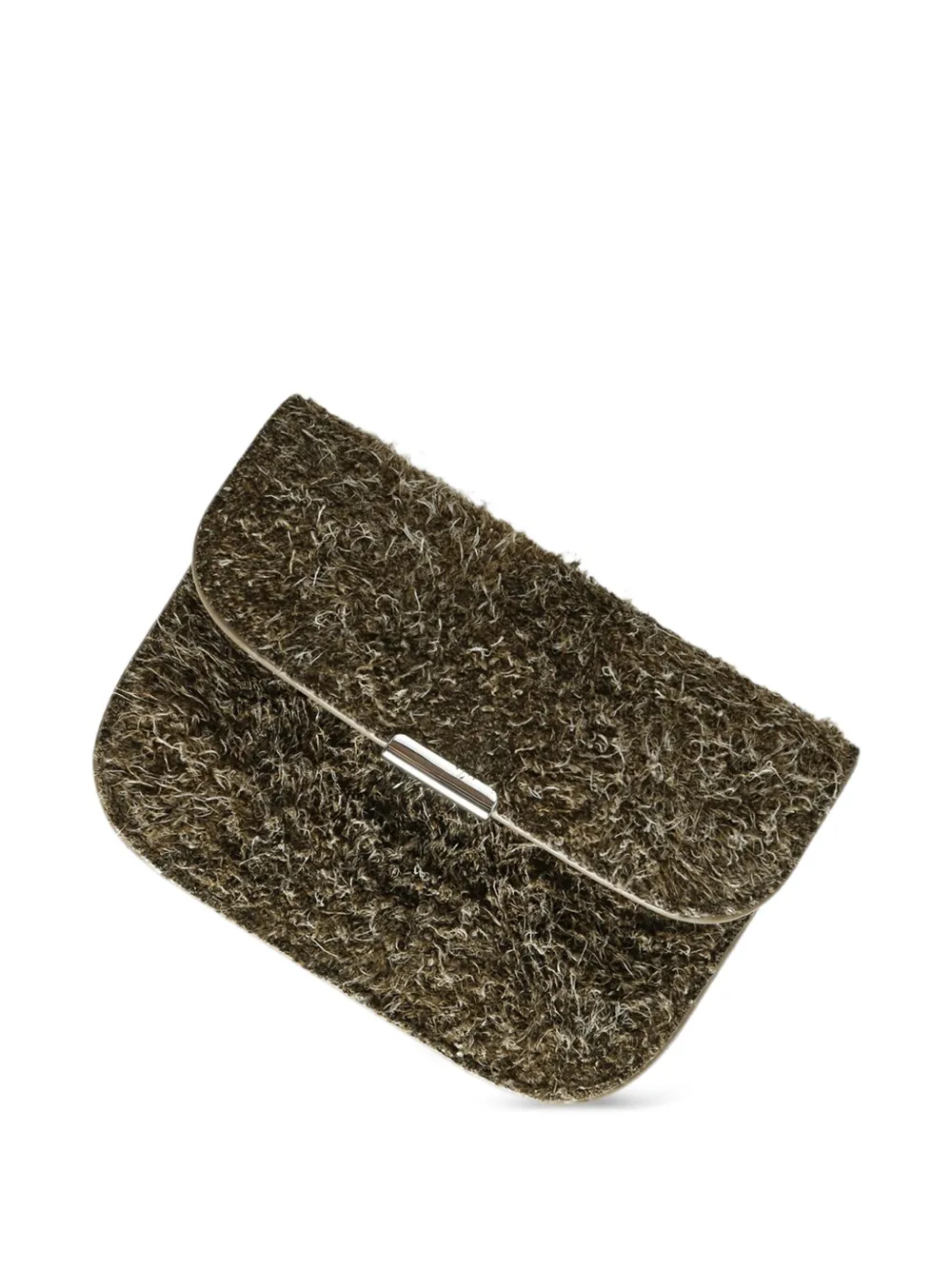 LEMAIRE flap-fastening wallet - Marrone