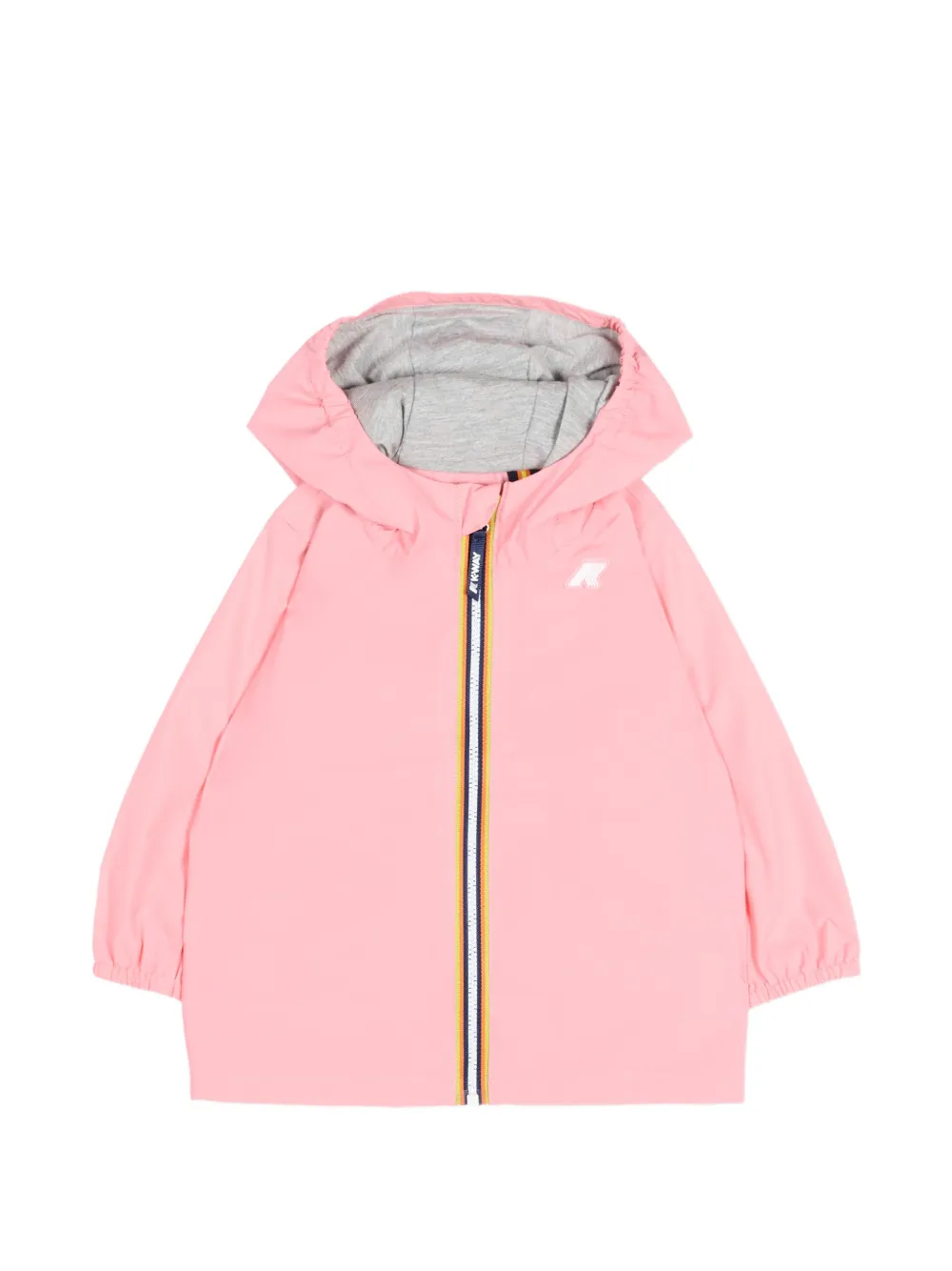 K Way Kids pin zip-up coat - Rosa