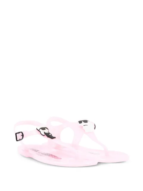 Karl Lagerfeld Kids buckle-fastening T-strap sandals