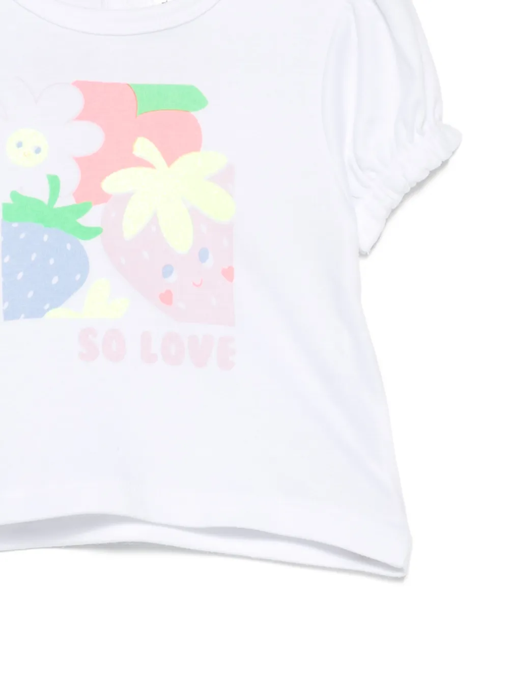  Billieblush Short-sleeve Graphic T-shirt - White 