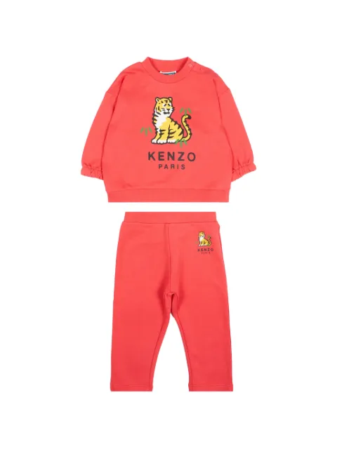 Kenzo Kids tiger-print tracksuit