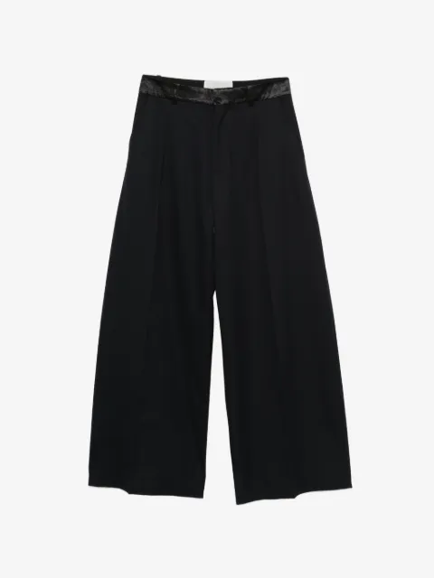 Nackiyé pantalon palazzo Hutton en velours