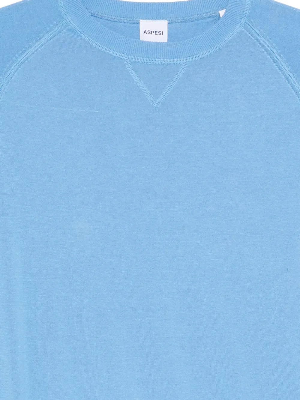 ASPESI Raglan sweater met ronde hals Blauw