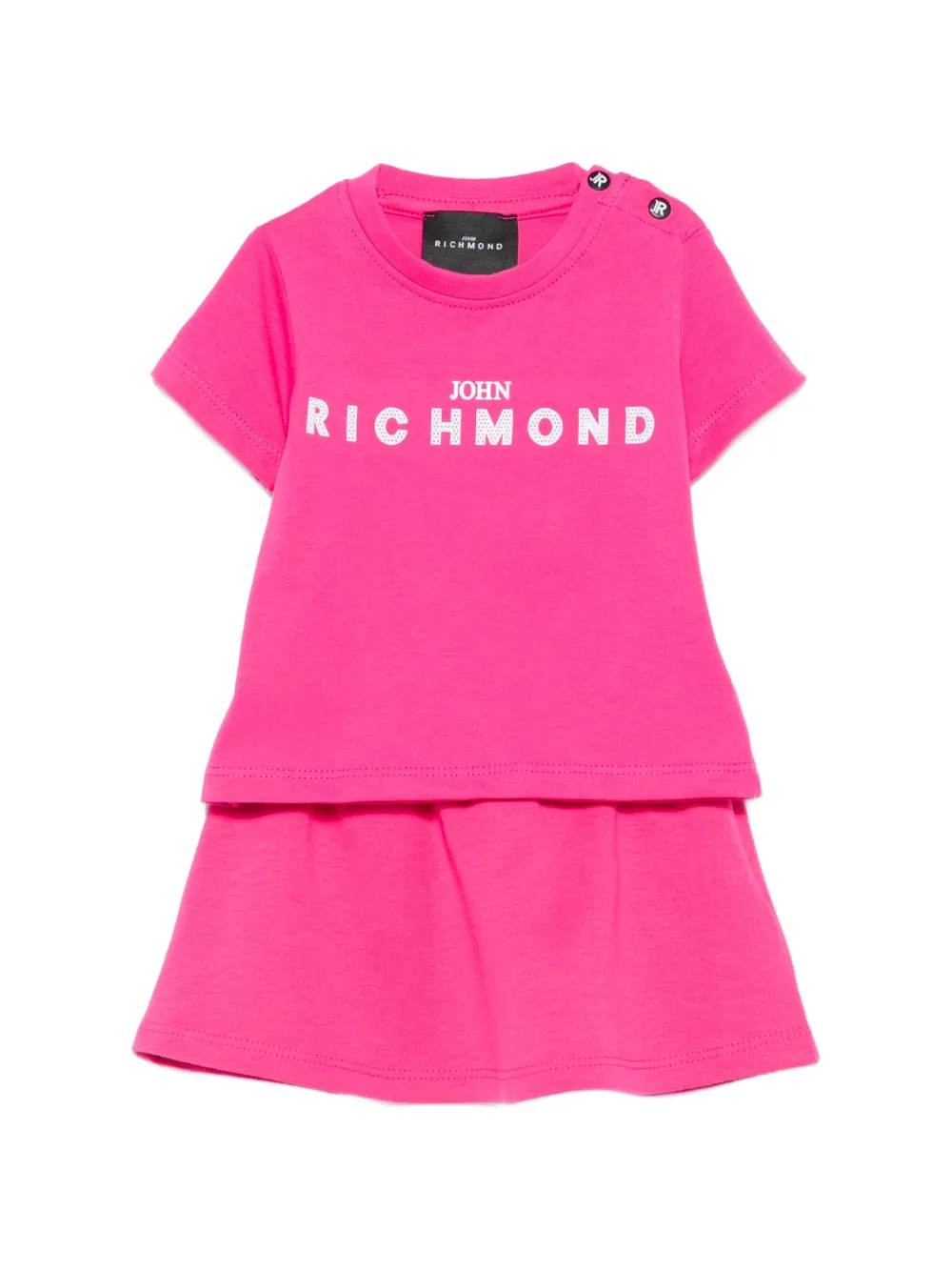 John Richmond Junior logo skirt set (set of two) - Rosa