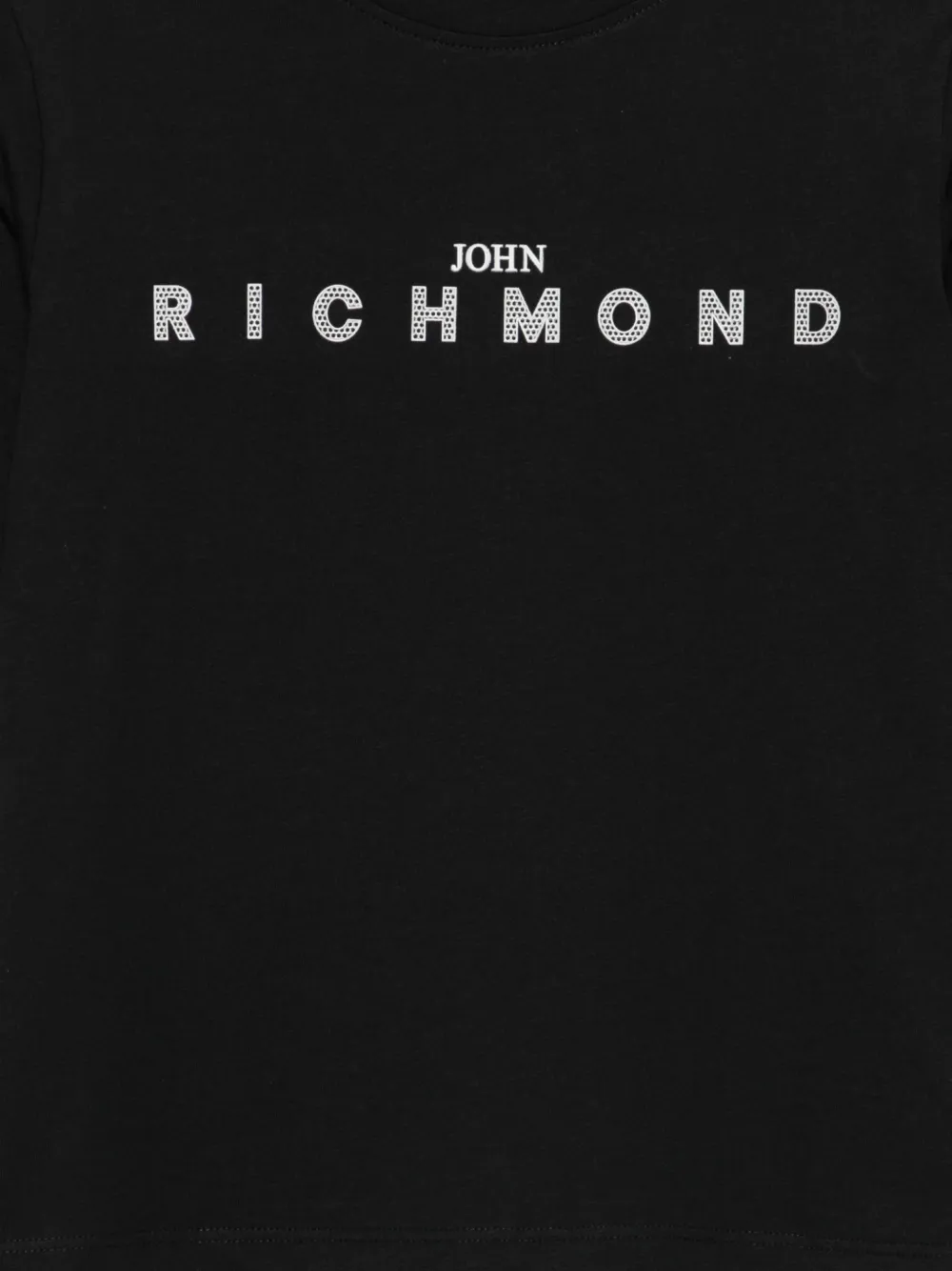 John Richmond Junior T-shirt met logo Zwart