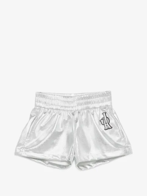 John Richmond Junior metallic shorts