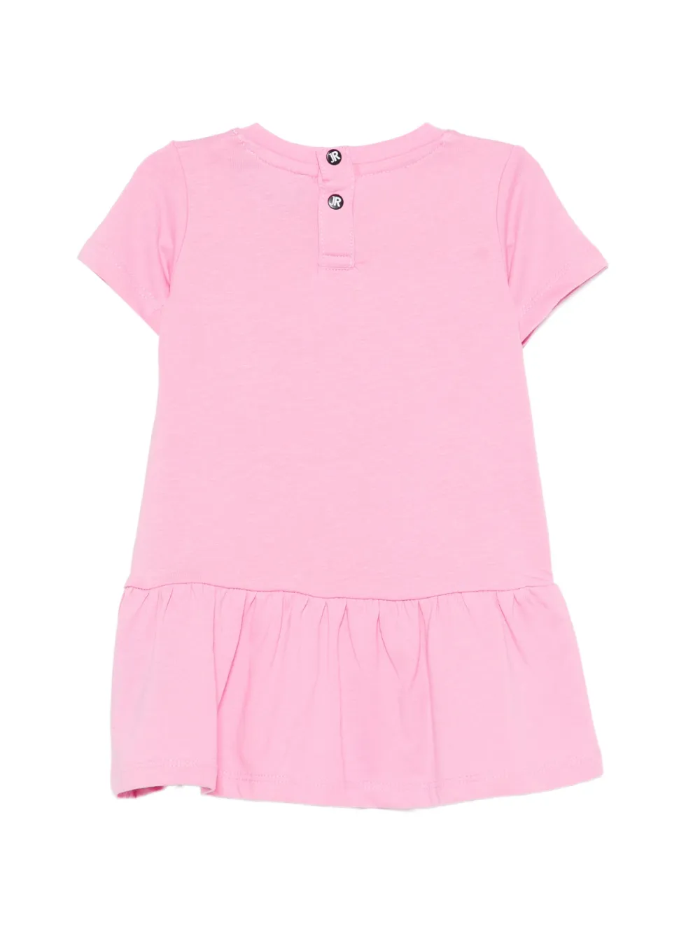 Ruffled-Hem Dress