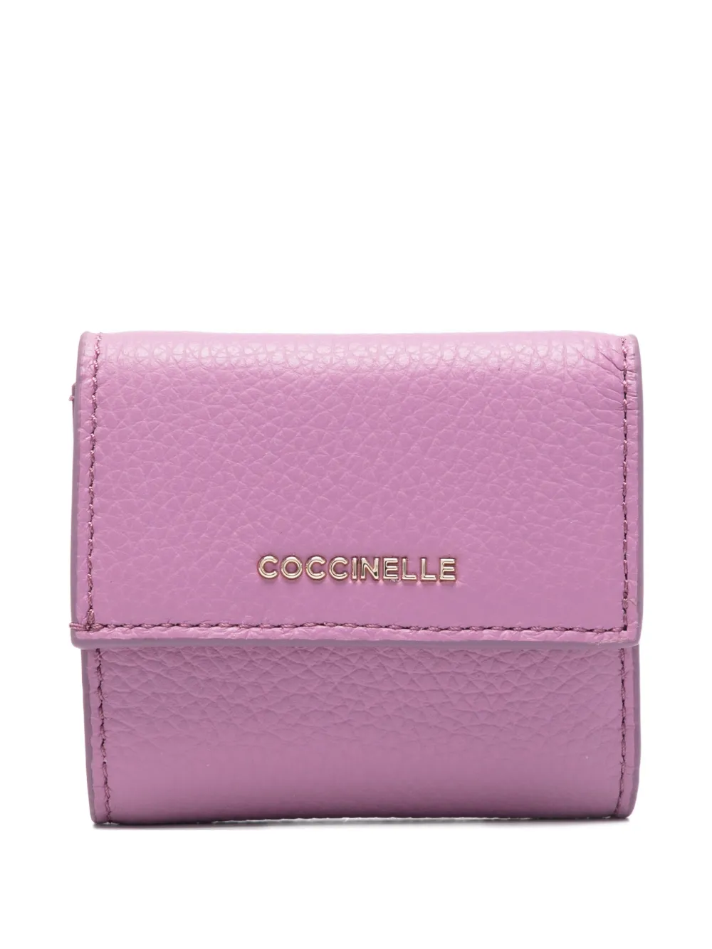 Coccinelle small Metallic wallet - Viola
