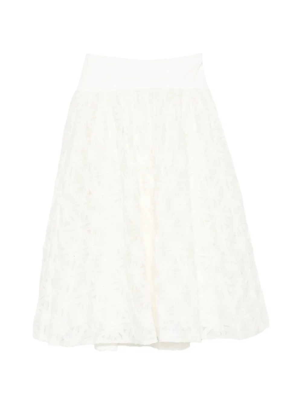 Simkhai floral midi skirt - Toni neutri