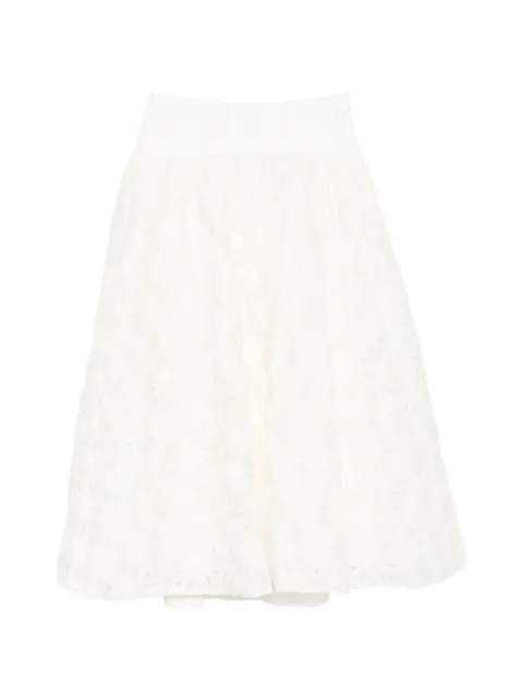 Simkhai floral midi skirt