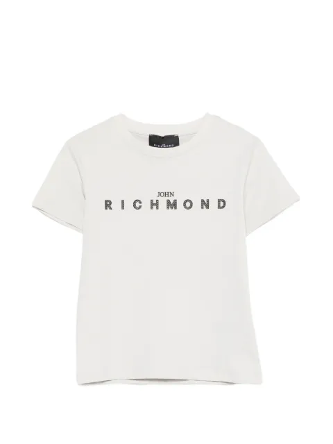 John Richmond Junior playera con logo estampado
